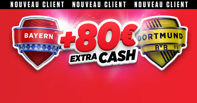 Jusqu'à 80€ d'extra cash à gagner sur Ladbrokes