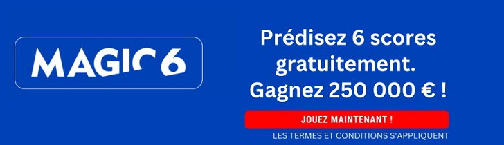 Gagnez 250.000€ sur Magic Betting en pronostiquant