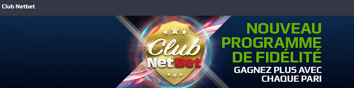 Club Netbet pour gagner des récompenses