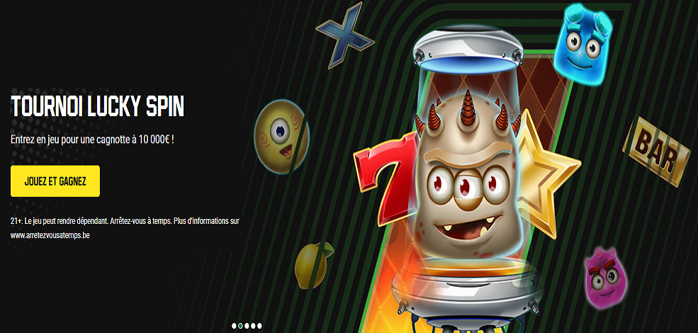 10.000€ à saisir sur le casino Unibet